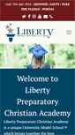 Mobile Screenshot of libertyprepnc.com